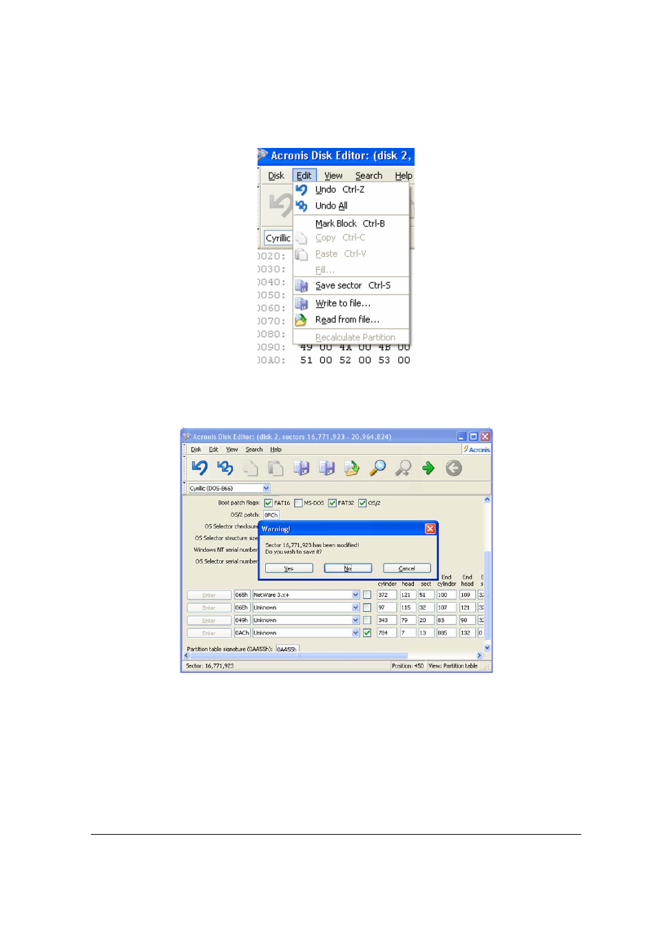 5 write block to a file and read from a file, Rite, Lock to a | Ile and, Ead from a | Acronis Disk Director Server 10.0 - User Guide User Manual | Page 78 / 97