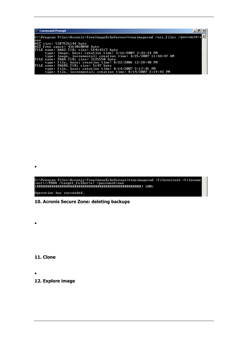 Acronis True Image Echo Server for Windows - User Guide User Manual | Page 114 / 117