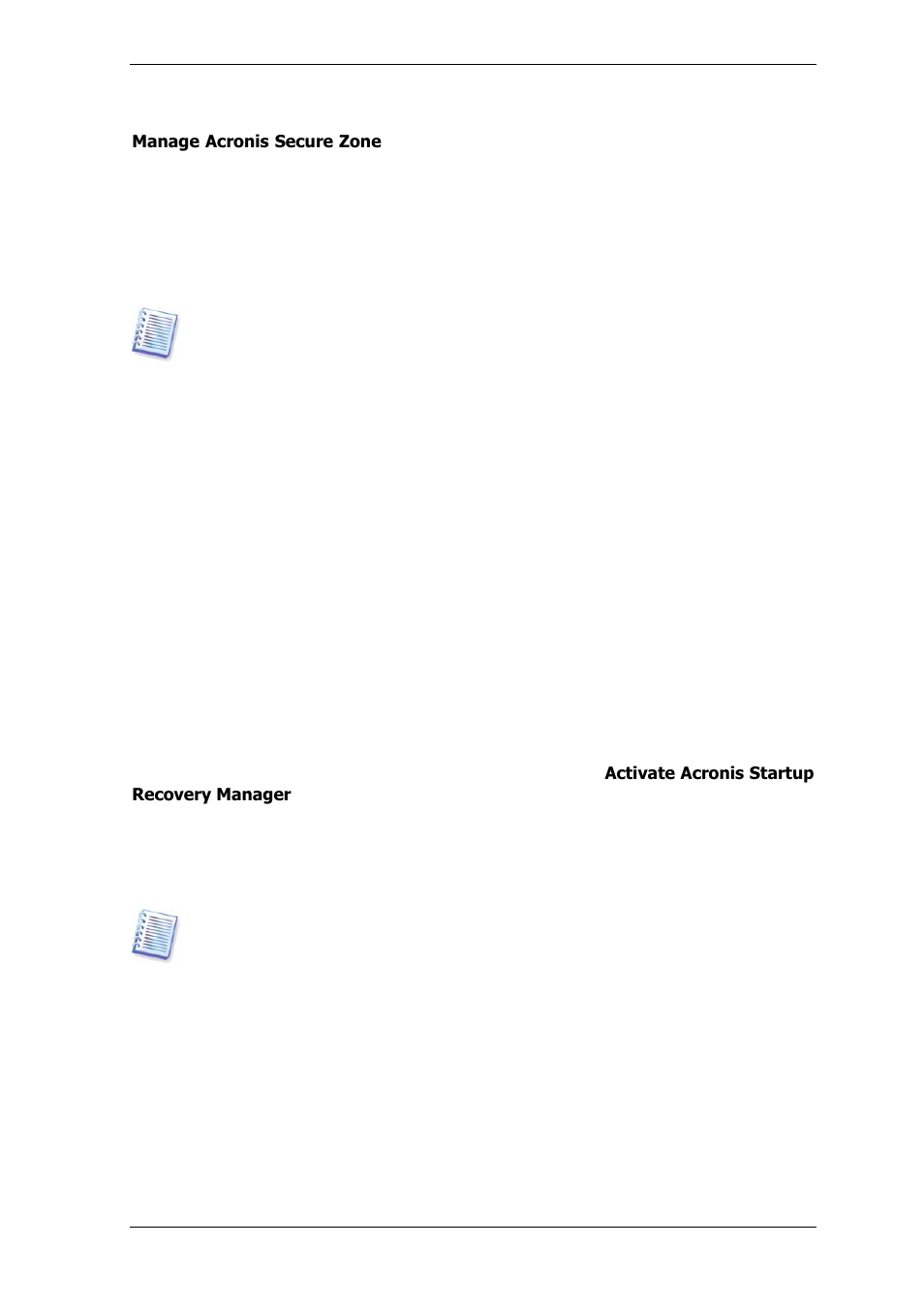 4 acronis startup recovery manager, 1 how it works, 2 how to use | Acronis True Image Echo Server for Windows - User Guide User Manual | Page 17 / 117