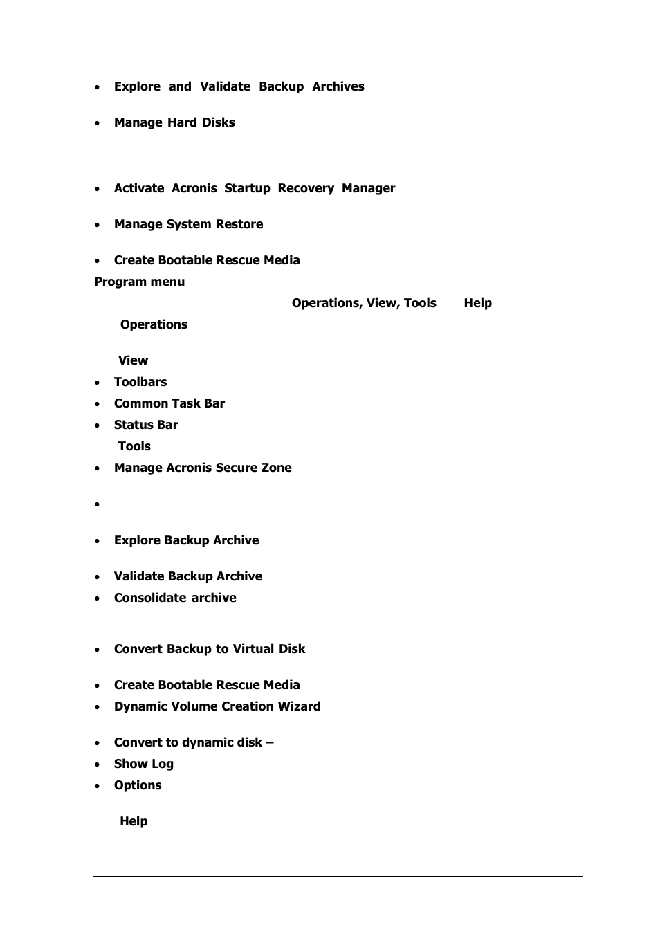 Acronis True Image Echo Server for Windows - User Guide User Manual | Page 24 / 117