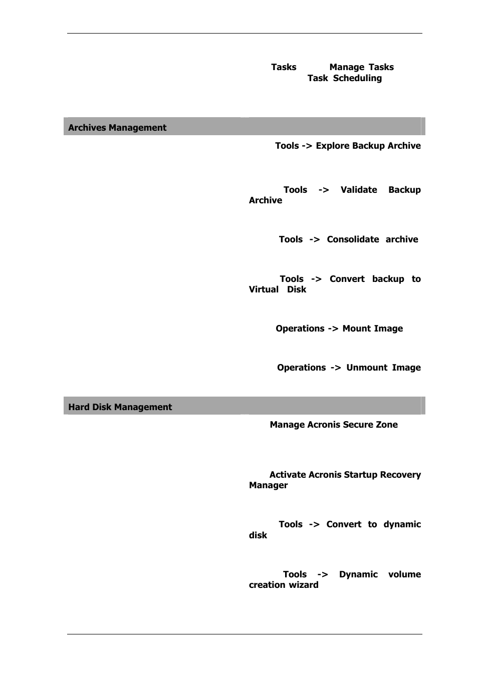 Acronis True Image Echo Server for Windows - User Guide User Manual | Page 26 / 117