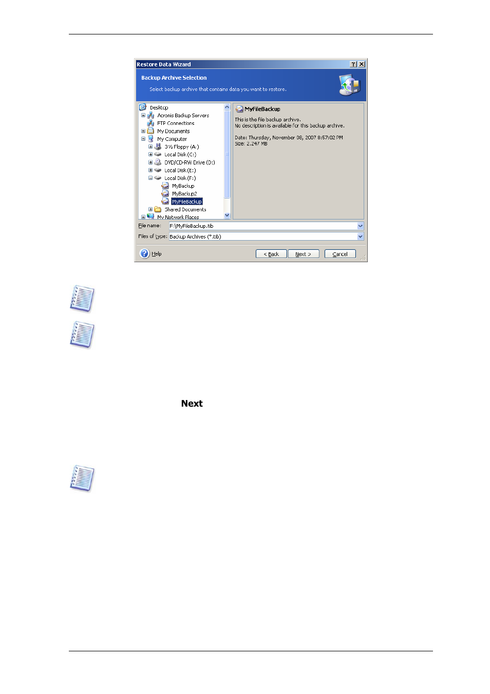 Acronis True Image Echo Server for Windows - User Guide User Manual | Page 45 / 117