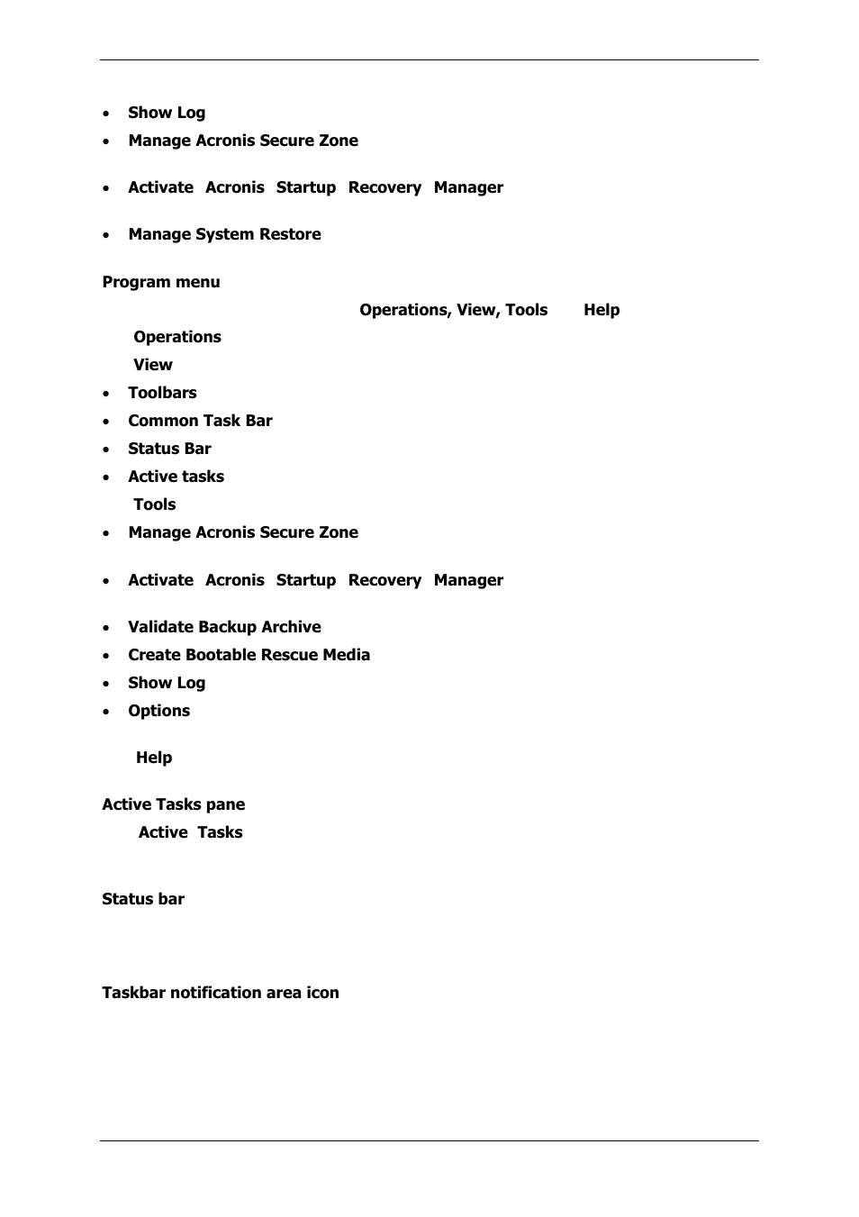 Acronis True Image 9.1 Server for Windows - User Guide User Manual | Page 23 / 91