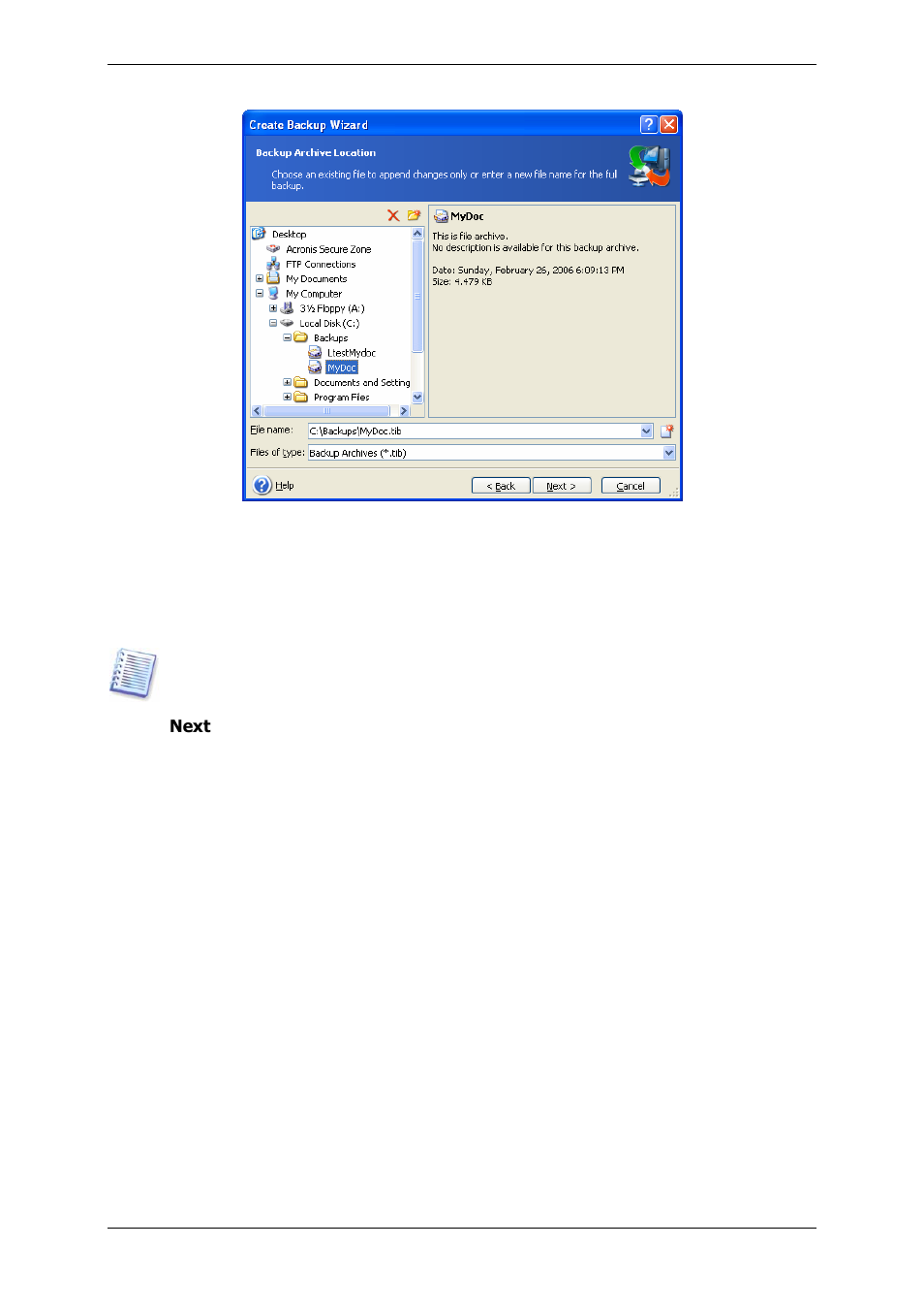 Acronis True Image 9.1 Server for Windows - User Guide User Manual | Page 28 / 91