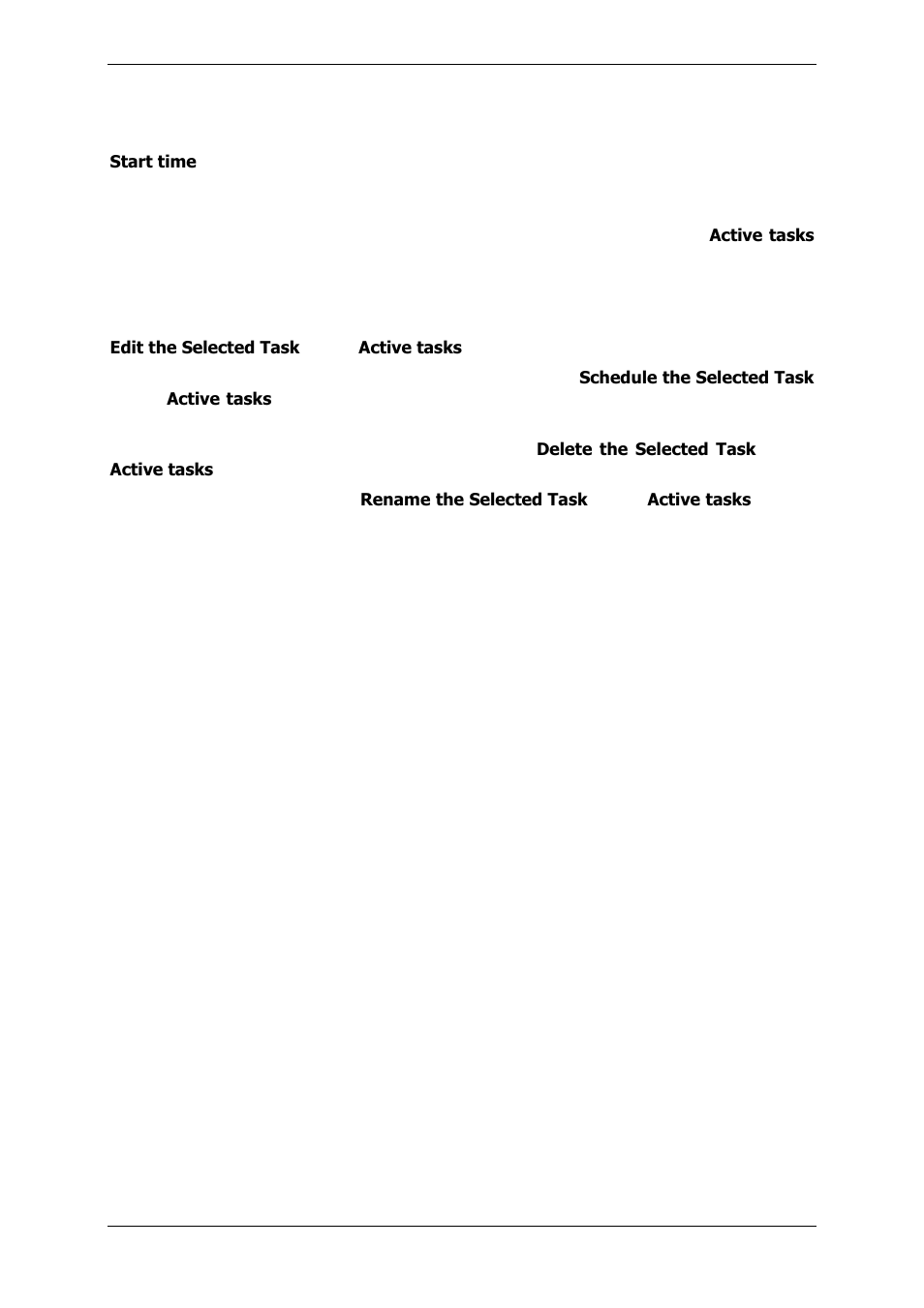 2 managing scheduled tasks | Acronis True Image 9.1 Server for Windows - User Guide User Manual | Page 57 / 91