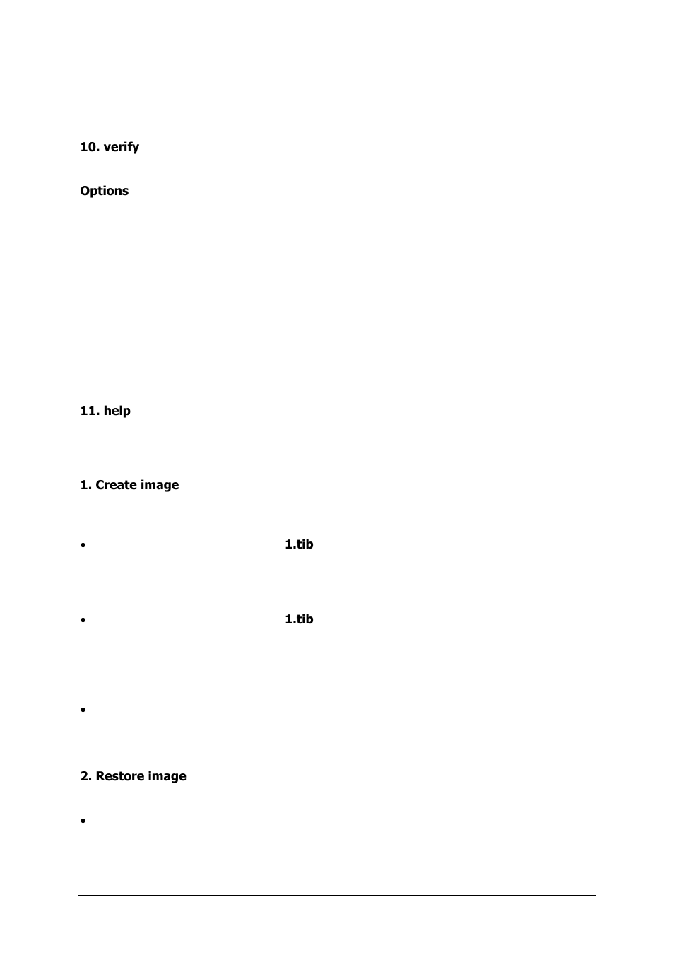 2 trueimagecmd.exe usage examples | Acronis True Image 9.1 Server for Windows - User Guide User Manual | Page 88 / 91