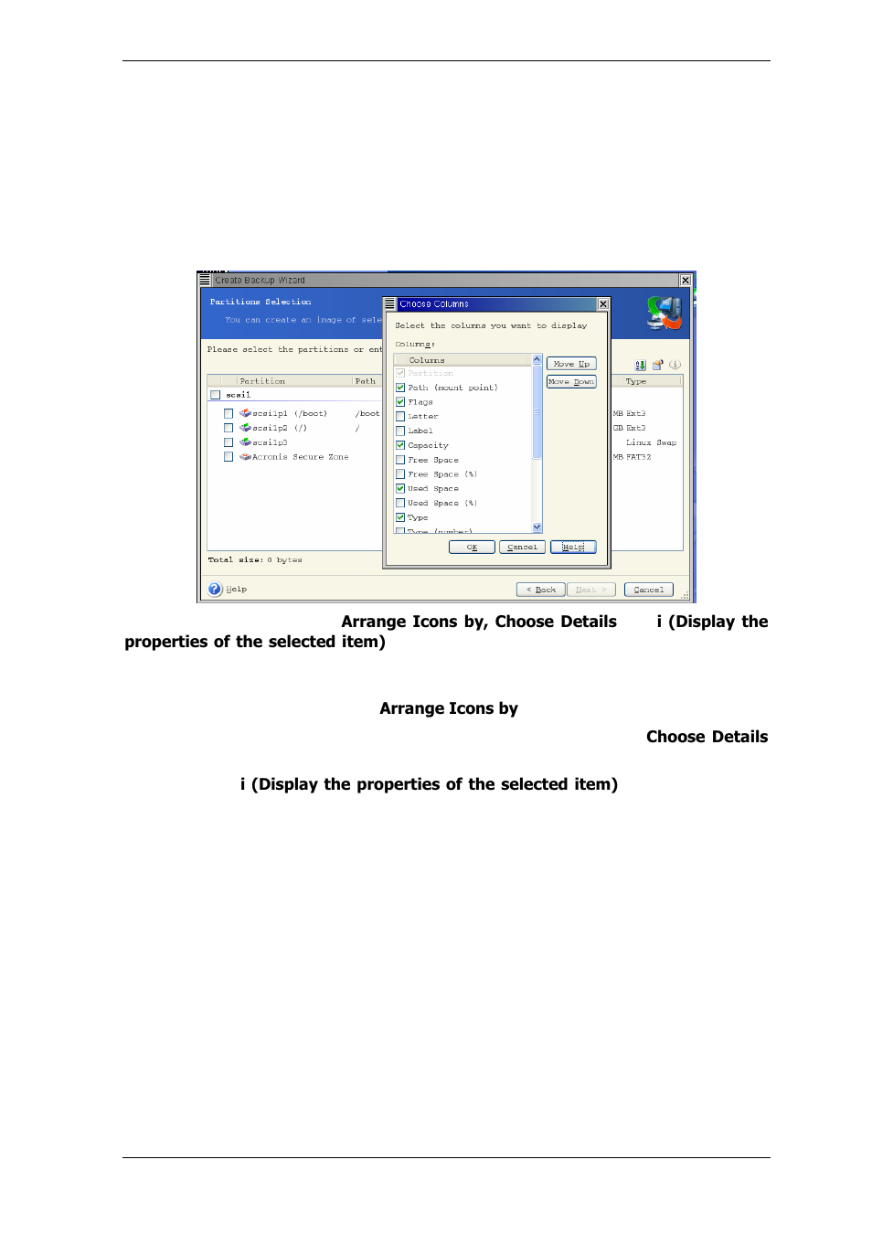 3 status bar, 2 viewing disk and partition information | Acronis True Image Echo Server for Linux - User Guide User Manual | Page 21 / 87