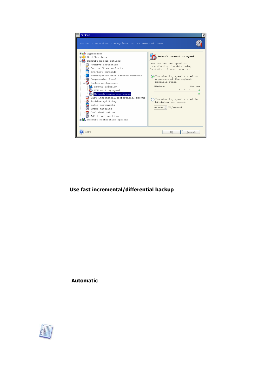 7 fast incremental/differential backup, 8 archive splitting | Acronis True Image Echo Server for Linux - User Guide User Manual | Page 31 / 87