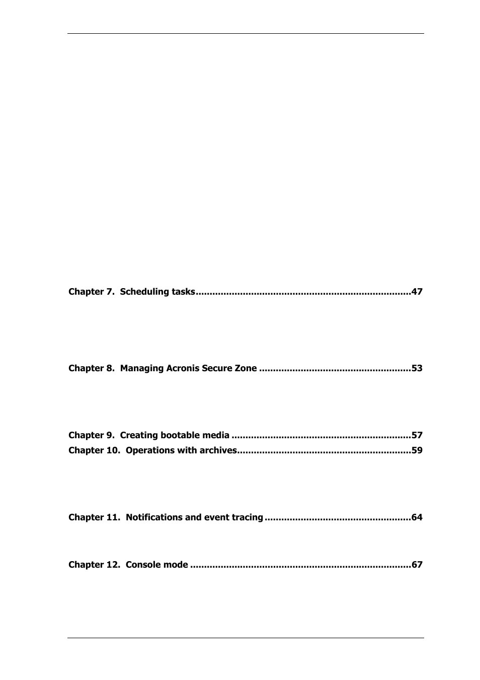 Acronis True Image Echo Server for Linux - User Guide User Manual | Page 5 / 87