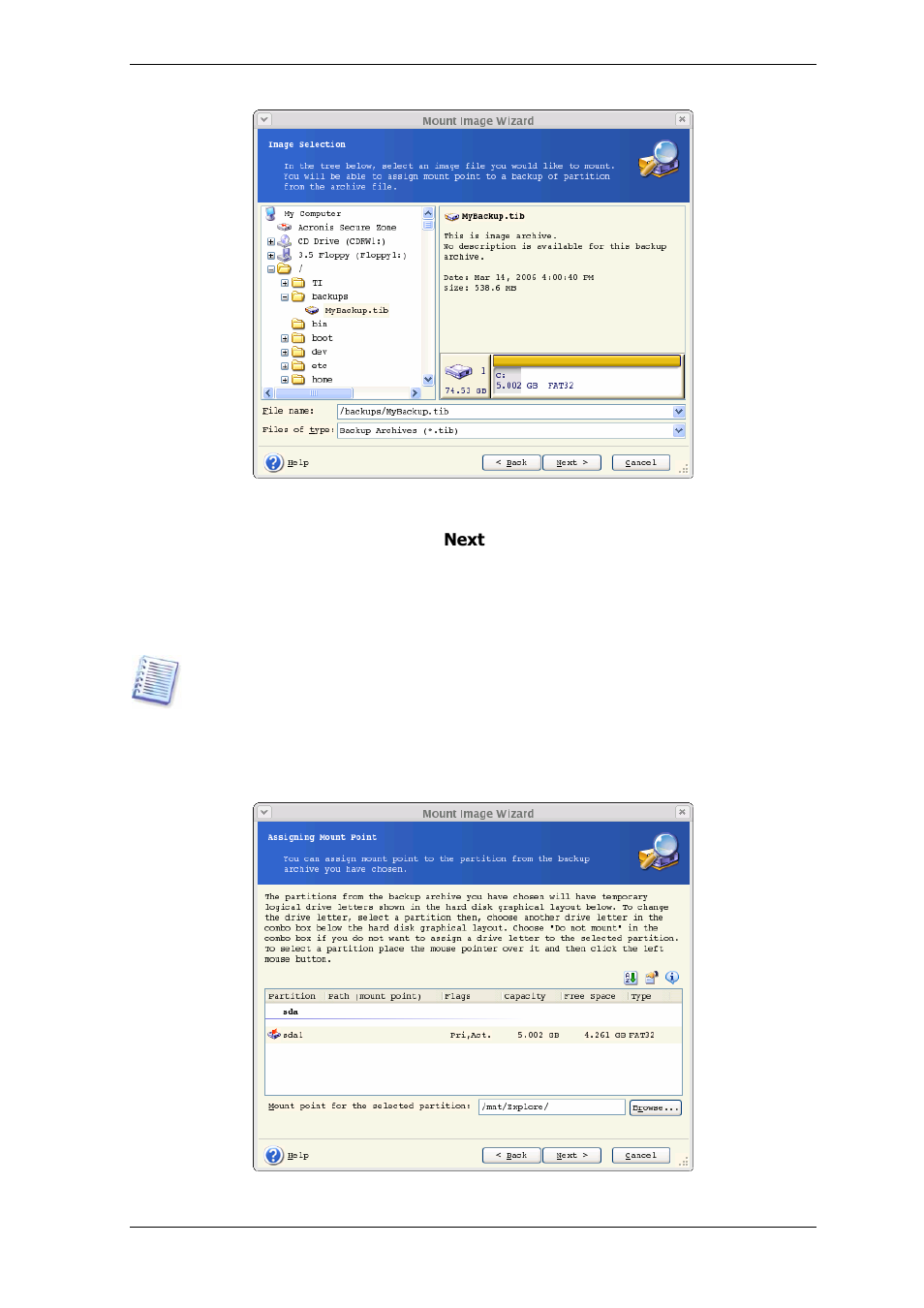 Acronis True Image Echo Server for Linux - User Guide User Manual | Page 60 / 87
