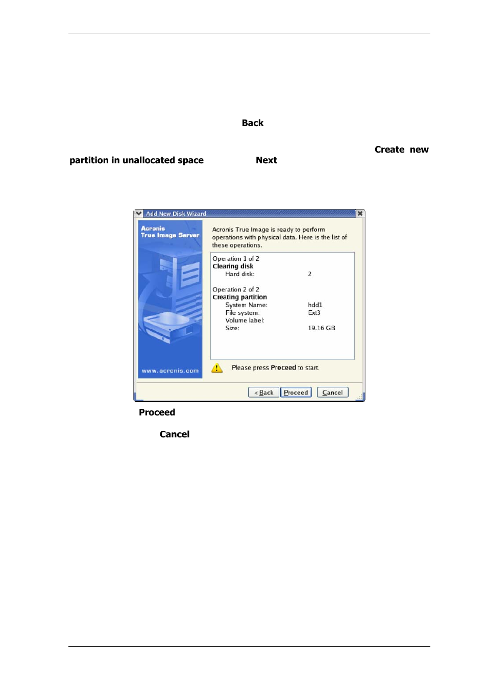 3 disk add summary | Acronis True Image Echo Server for Linux - User Guide User Manual | Page 87 / 87