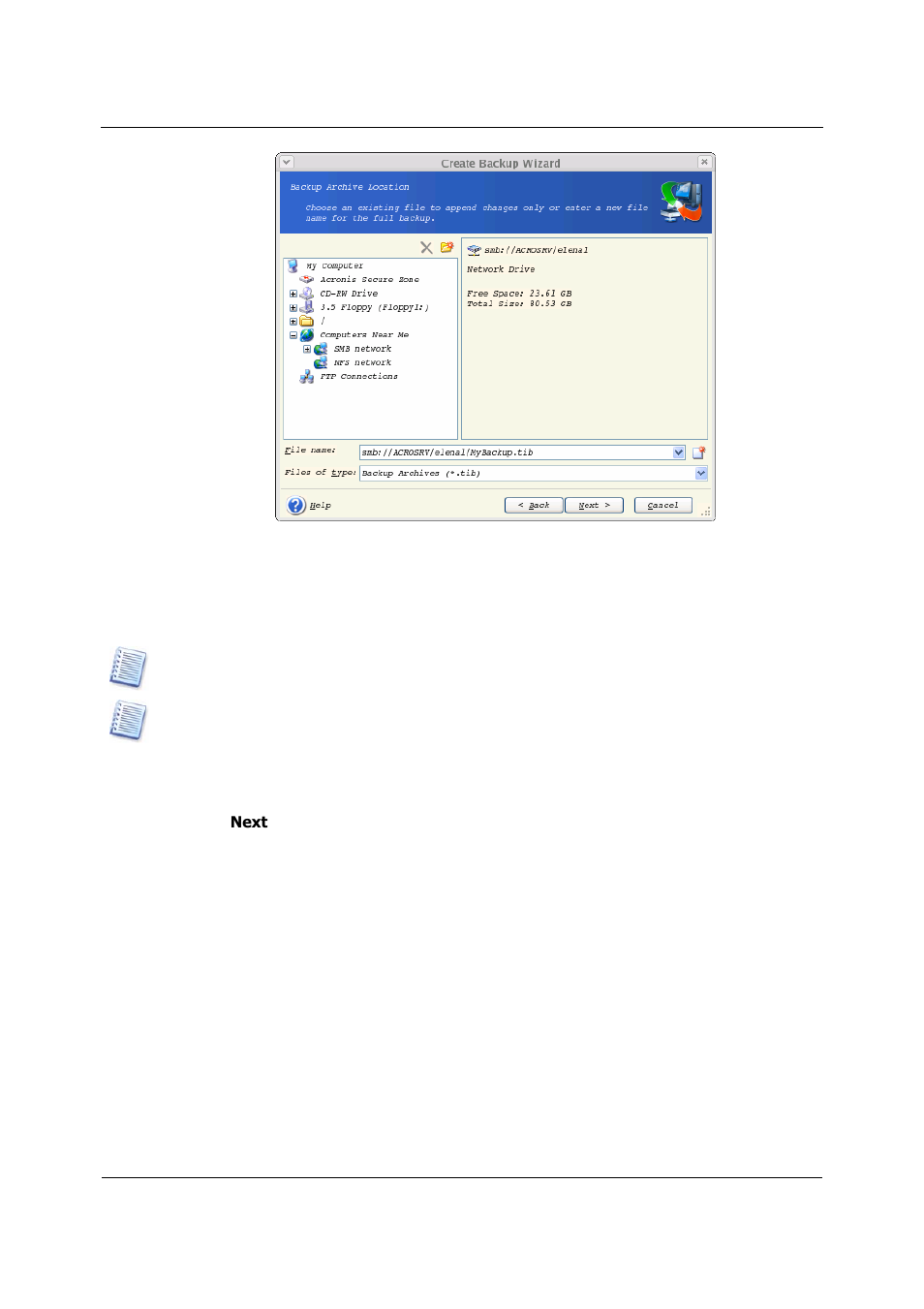 Acronis True Image 9.1 Server for Linux - User Guide User Manual | Page 22 / 82