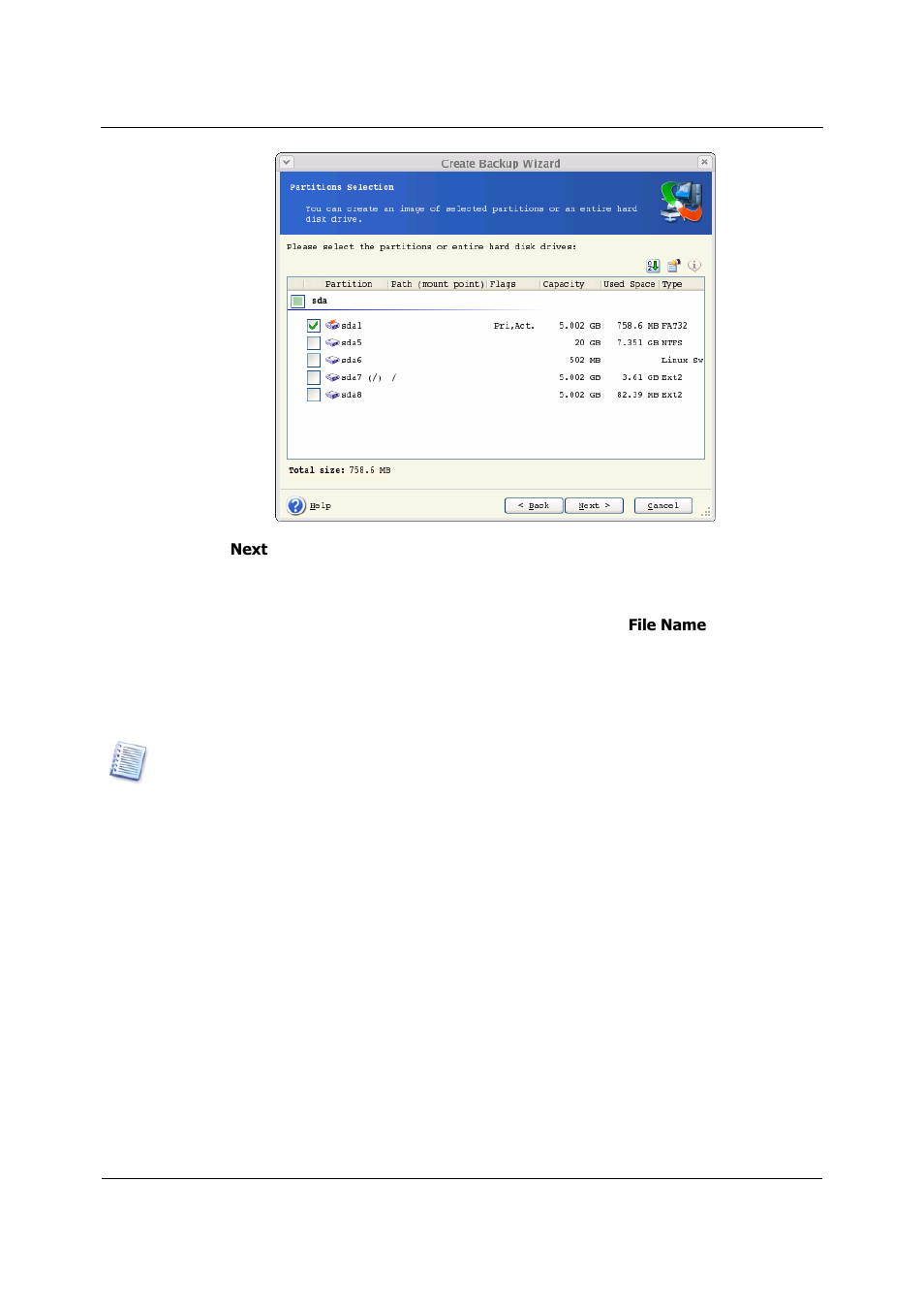 Acronis True Image 9.1 Server for Linux - User Guide User Manual | Page 25 / 82