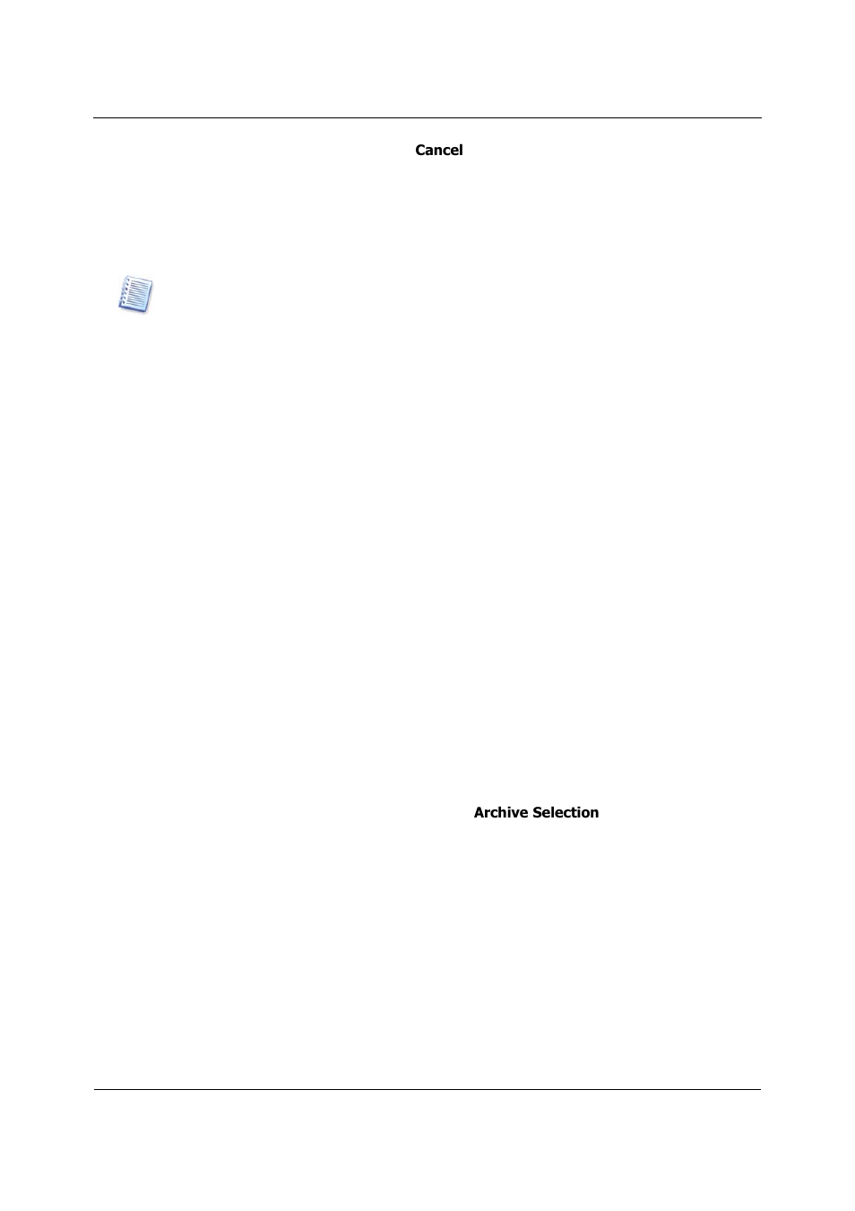 Restoring data with a rescue cd, Estoring data with a rescue | Acronis True Image 9.1 Server for Linux - User Guide User Manual | Page 45 / 82
