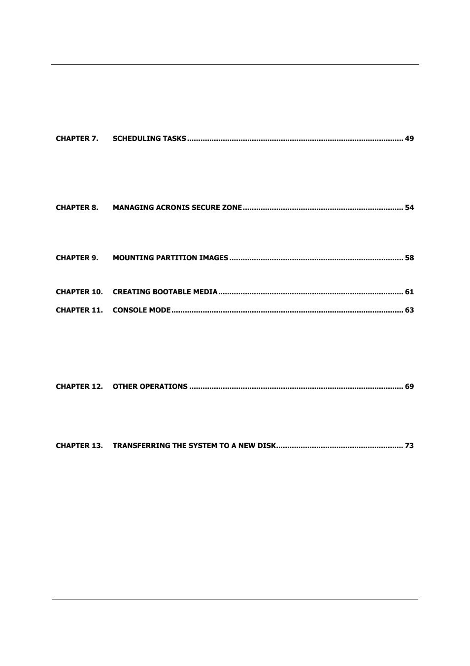Acronis True Image 9.1 Server for Linux - User Guide User Manual | Page 5 / 82