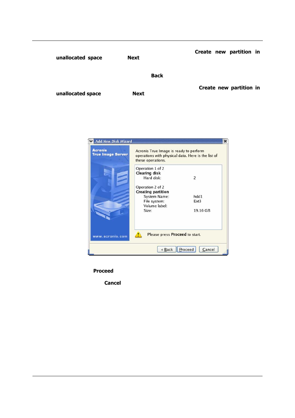 Disk adding script, Isk adding script | Acronis True Image 9.1 Server for Linux - User Guide User Manual | Page 82 / 82