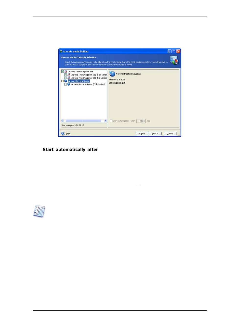 Acronis True Image for MS SBS Server  - User Guide User Manual | Page 111 / 157