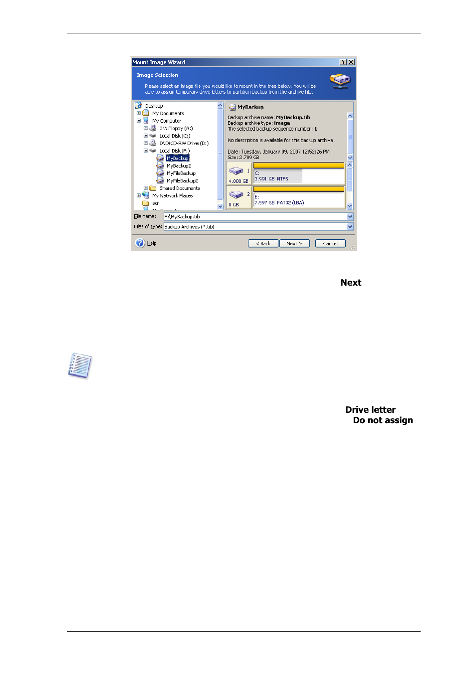 Acronis True Image for MS SBS Server  - User Guide User Manual | Page 117 / 157