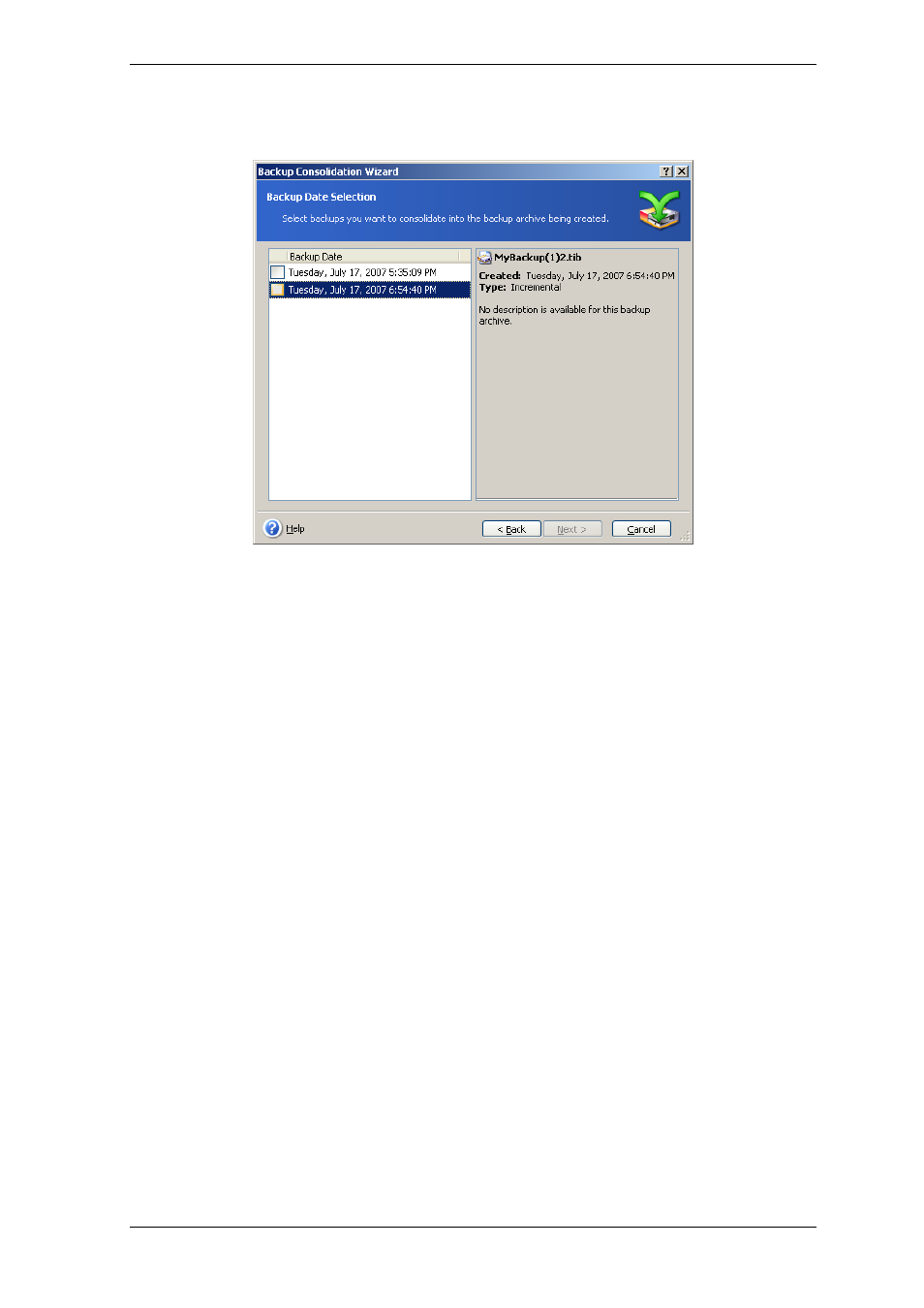 Acronis True Image for MS SBS Server  - User Guide User Manual | Page 121 / 157