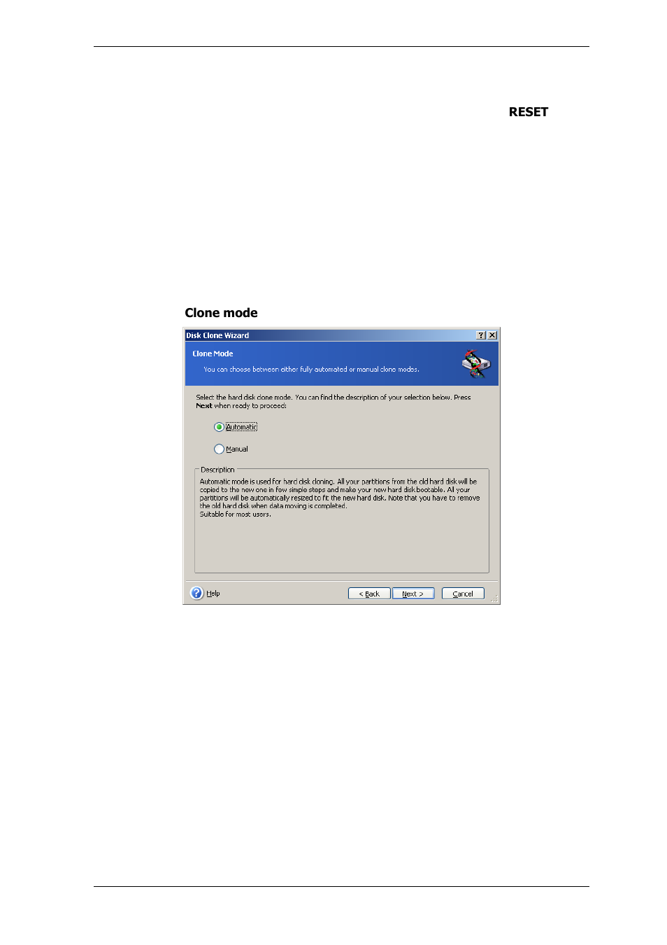 2 security, 3 executing transfers, 1 selecting clone mode | 2 selecting source disk | Acronis True Image for MS SBS Server  - User Guide User Manual | Page 132 / 157