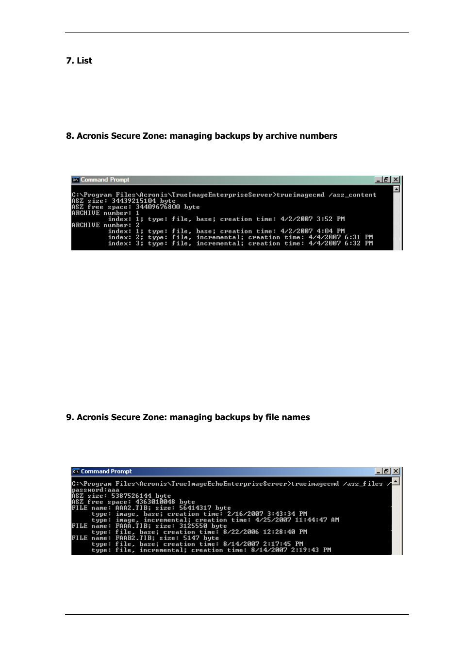 Acronis True Image for MS SBS Server  - User Guide User Manual | Page 154 / 157