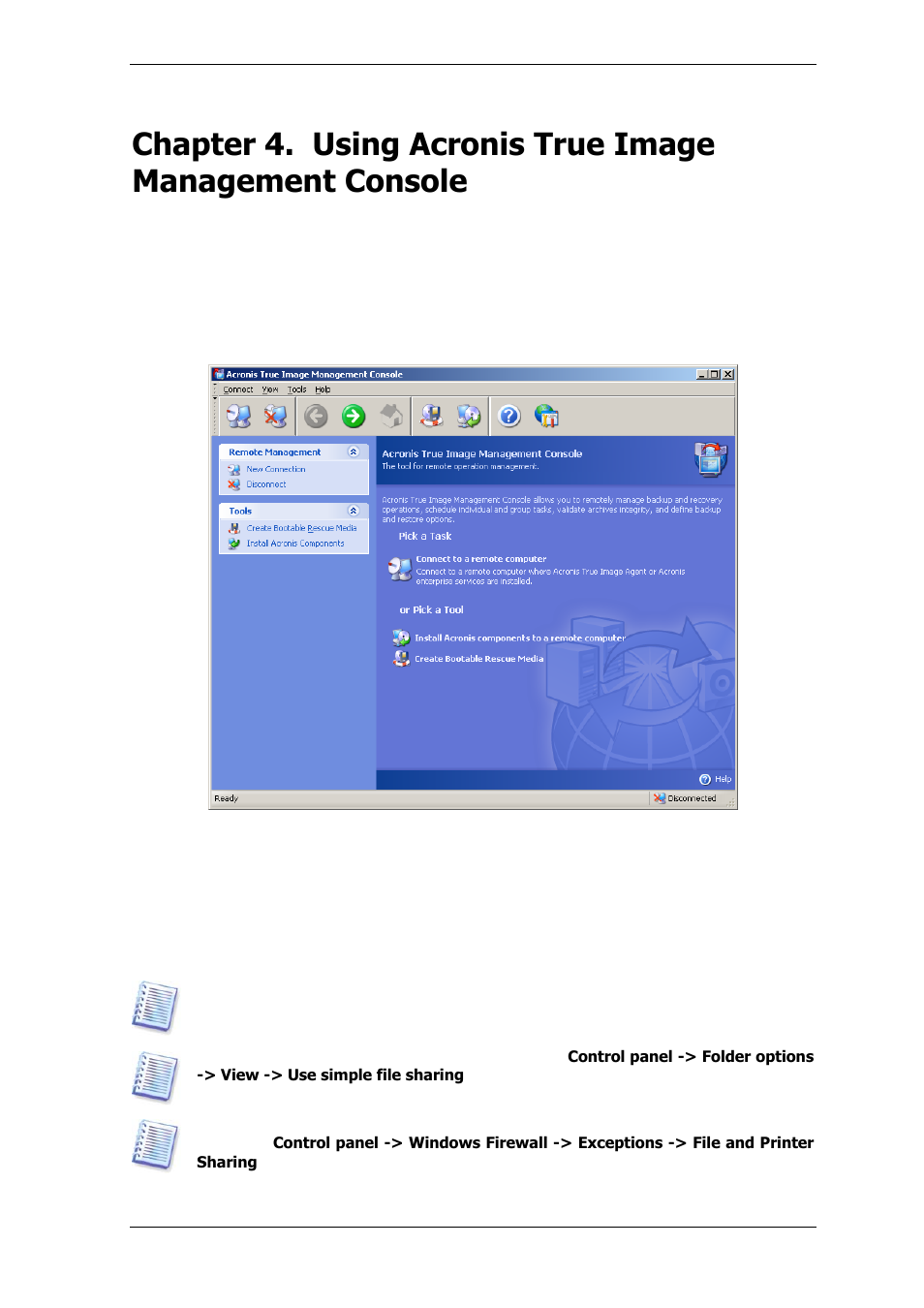 1 general information | Acronis True Image for MS SBS Server  - User Guide User Manual | Page 40 / 157