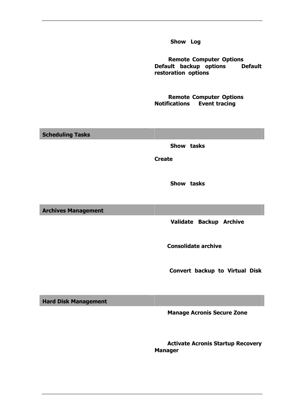 Acronis True Image for MS SBS Server  - User Guide User Manual | Page 45 / 157