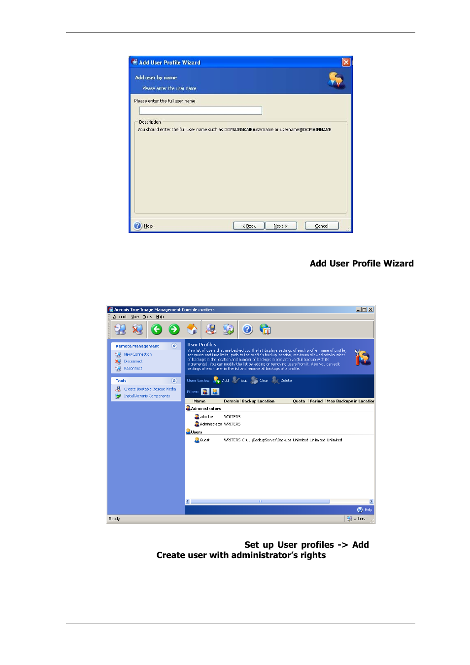 Acronis True Image for MS SBS Server  - User Guide User Manual | Page 56 / 157