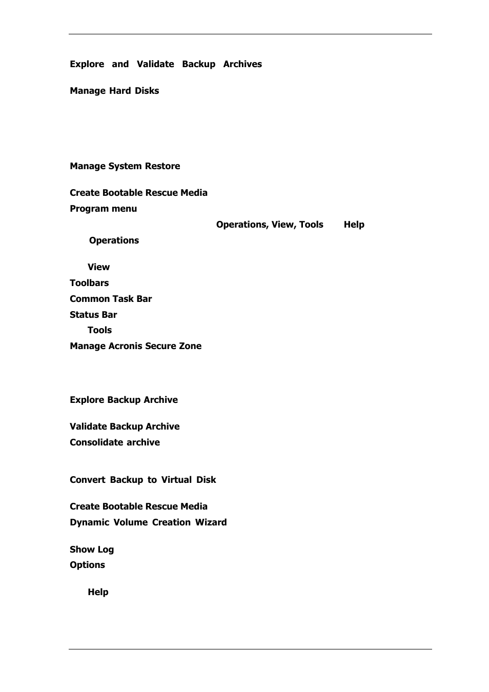 Acronis True Image for MS SBS Server  - User Guide User Manual | Page 62 / 157