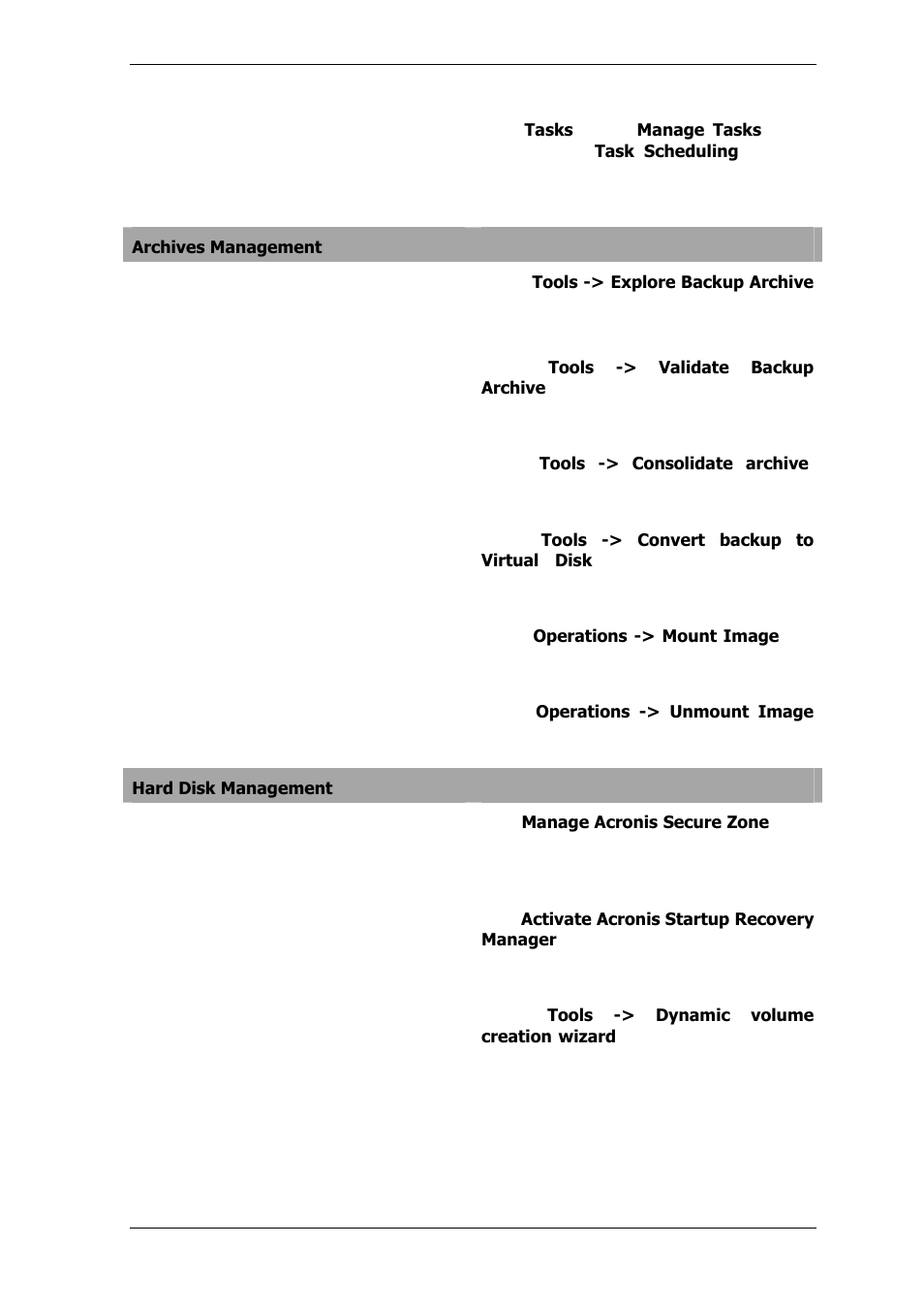 Acronis True Image for MS SBS Server  - User Guide User Manual | Page 64 / 157