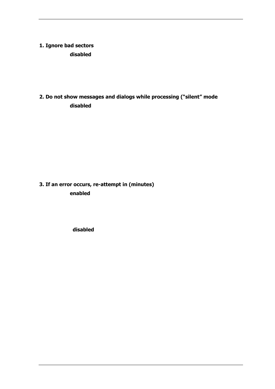 11 error handling, 12 dual destination backup | Acronis True Image for MS SBS Server  - User Guide User Manual | Page 79 / 157