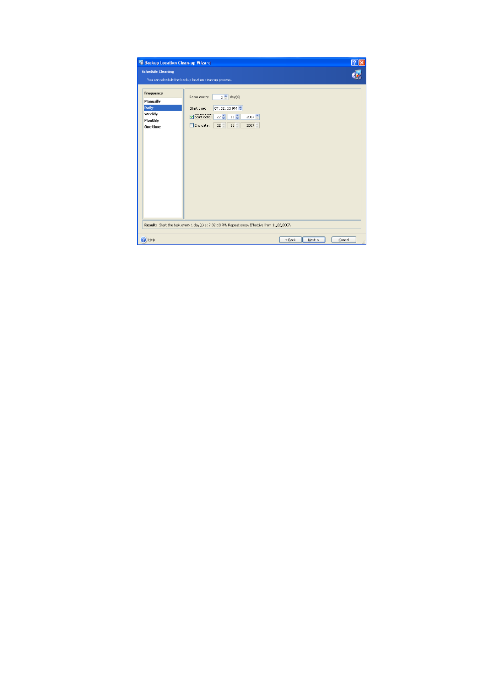 6 backup location clean-up summary, Ackup, Ocation | Lean, Ummary | Acronis Recovery for Microsoft Exchange - User Guide User Manual | Page 54 / 88