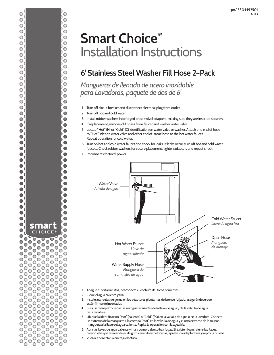 FRIGIDAIRE 5308816562 User Manual | 1 page