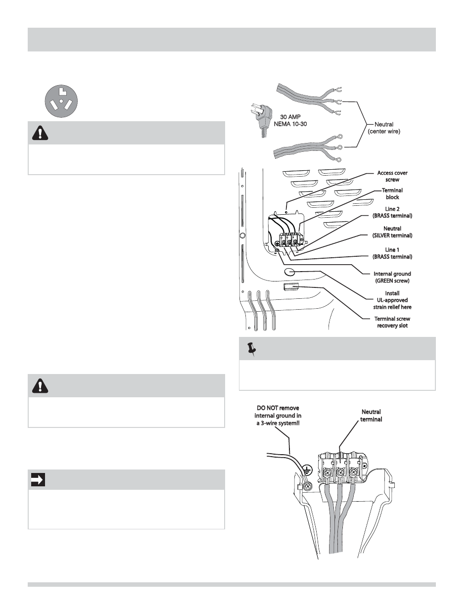 Installation instructions, Important, Warning | FRIGIDAIRE FARG4044MW User Manual | Page 14 / 60