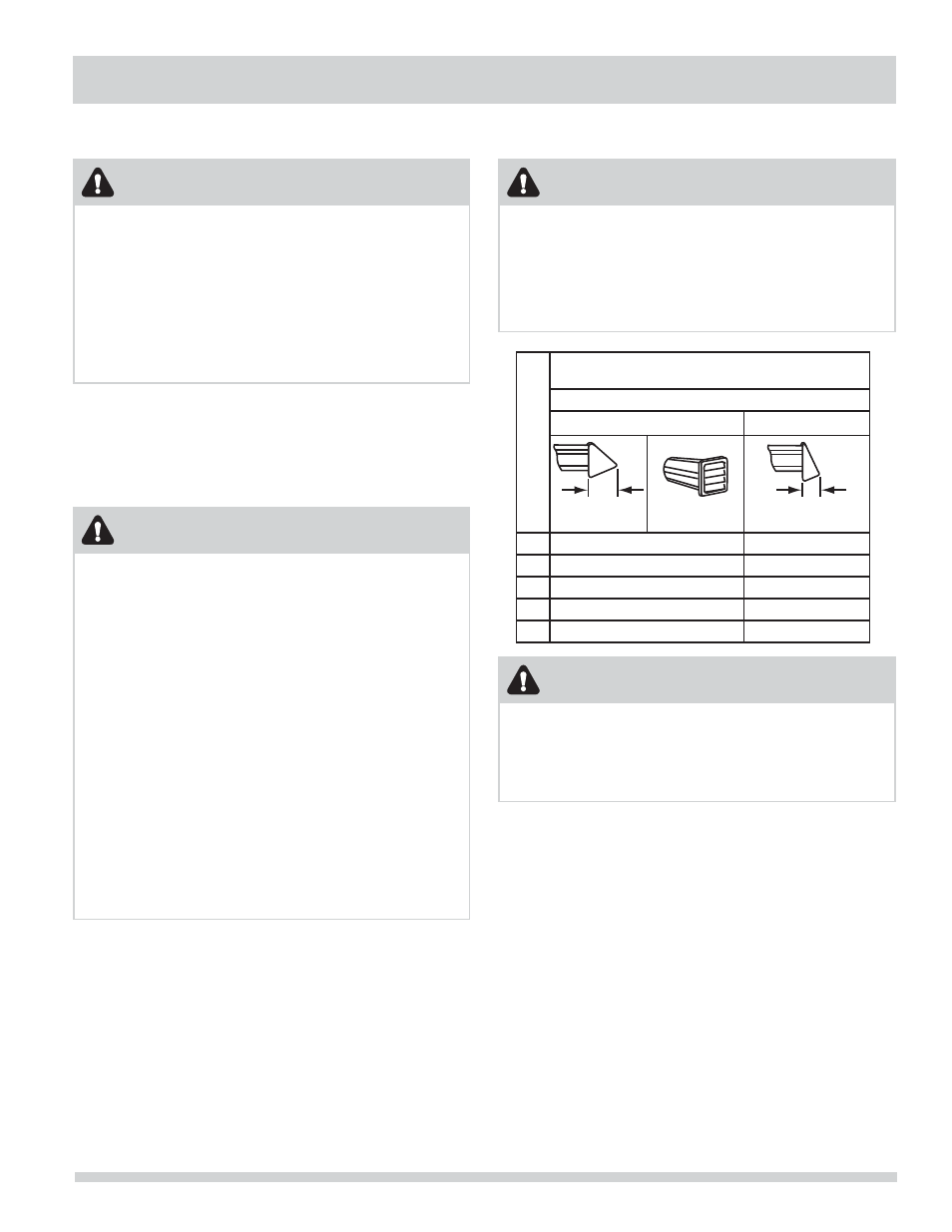 Requisitos de instalación, Advertencia | FRIGIDAIRE FARG4044MW User Manual | Page 47 / 60