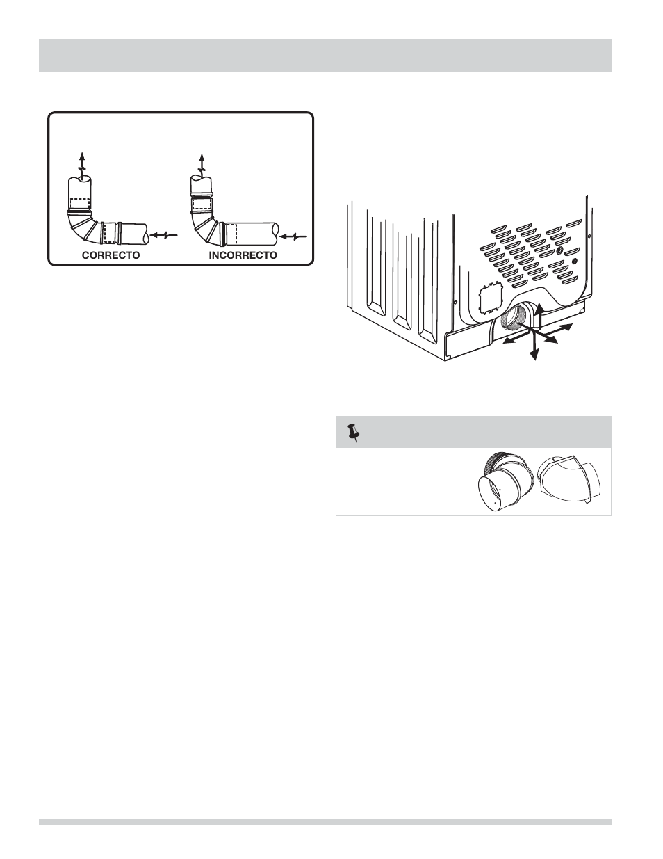 Requisitos de instalación, Nota | FRIGIDAIRE FARG4044MW User Manual | Page 48 / 60