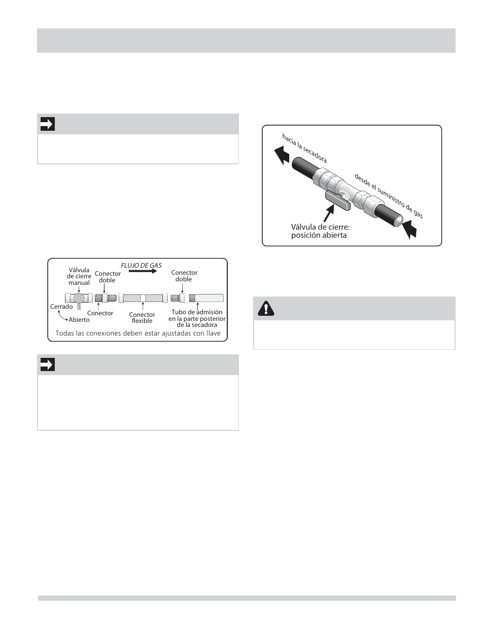 Instrucciones de instalación, Advertencia, Importante | FRIGIDAIRE FARG4044MW User Manual | Page 53 / 60