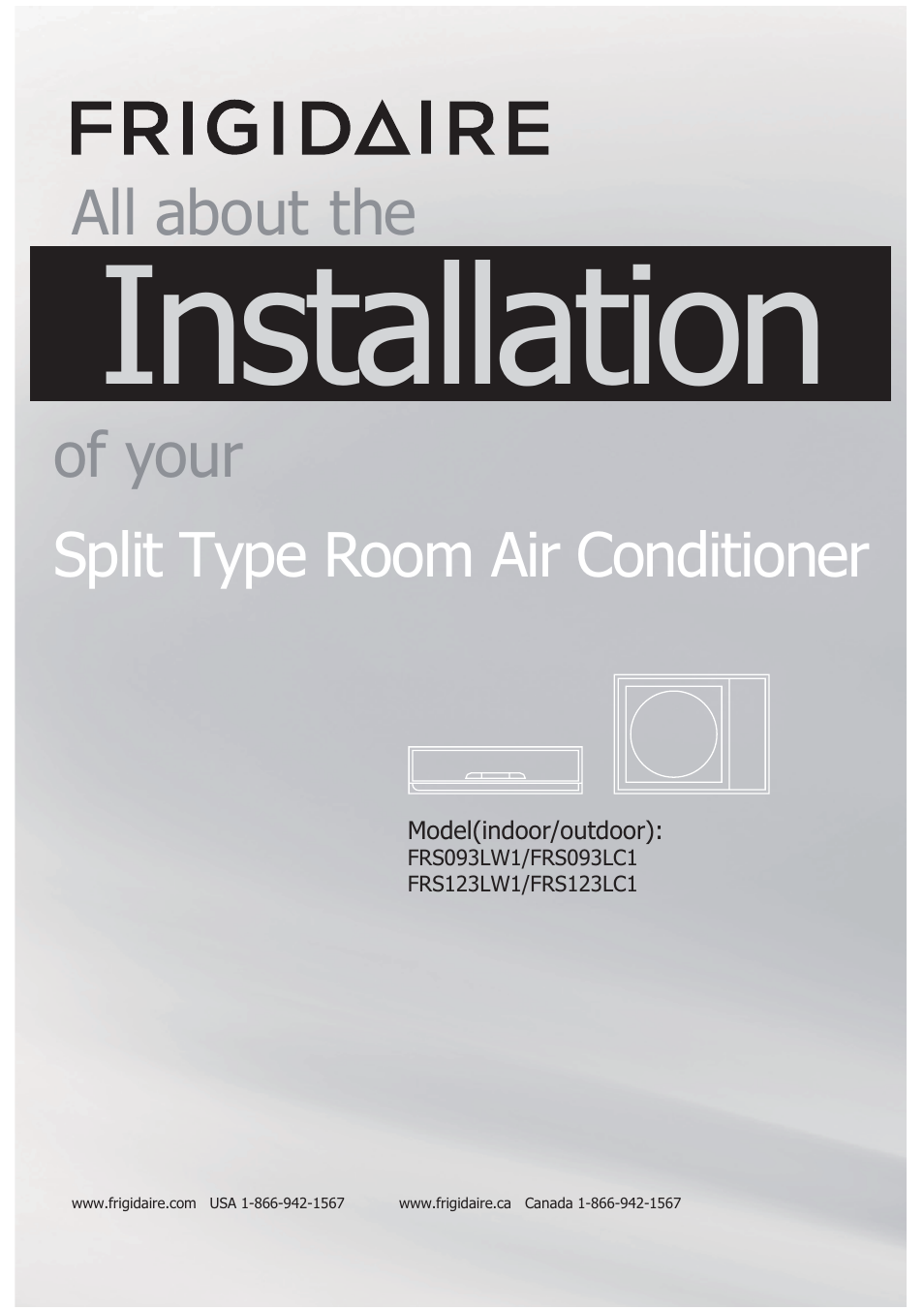 FRIGIDAIRE FRS123LS1 User Manual | 27 pages