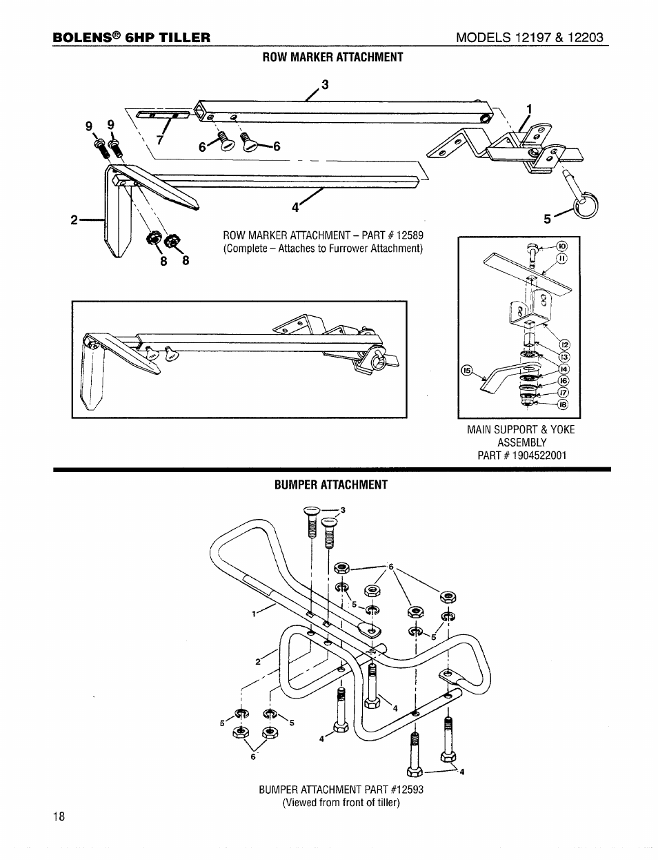 Bolens 12203 User Manual | Page 18 / 20