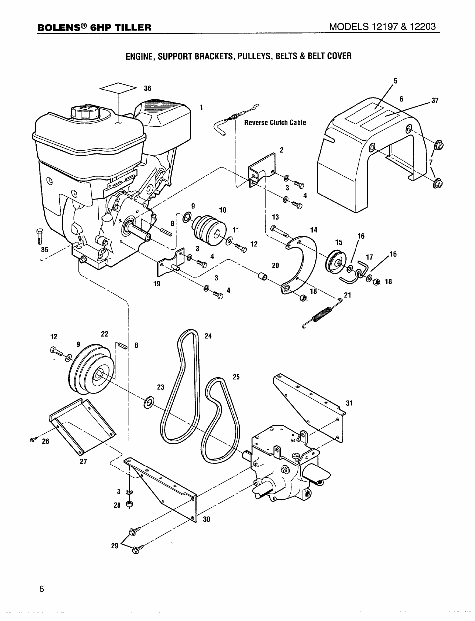 Bolens 12203 User Manual | Page 6 / 20