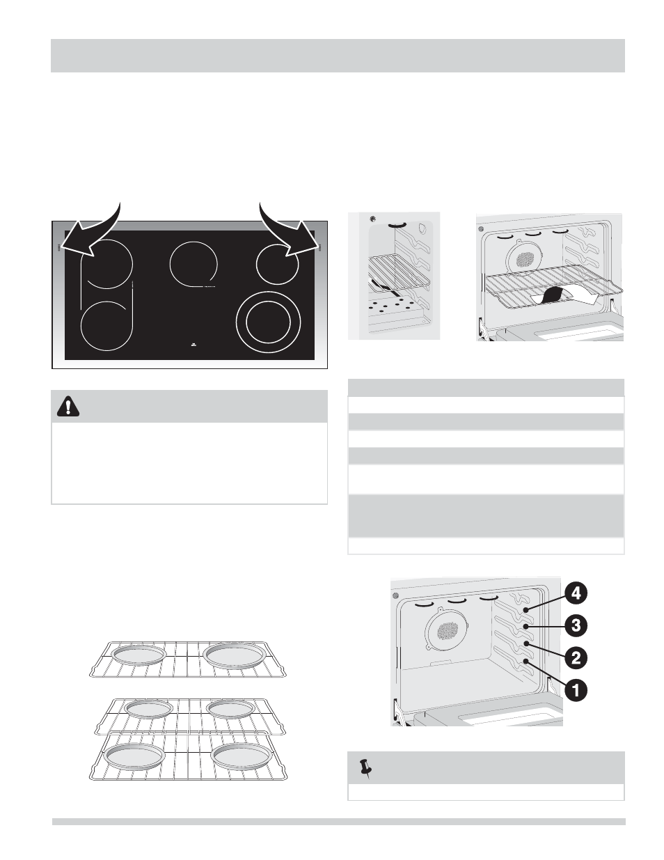 Before setting oven controls, Caution | FRIGIDAIRE FPEF4085KF User Manual | Page 13 / 36