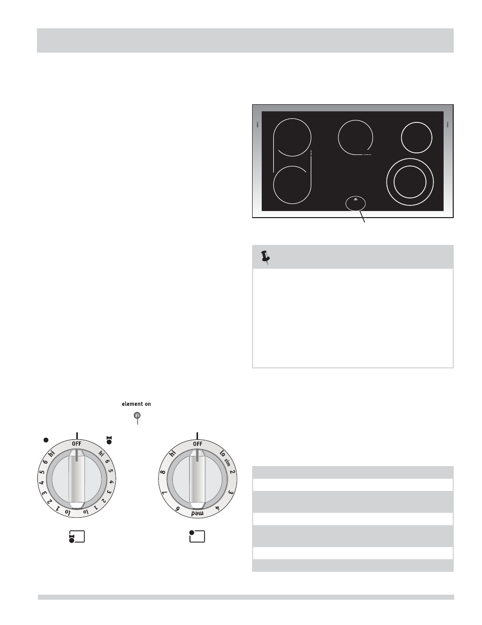 Before setting surface controls | FRIGIDAIRE FPEF4085KF User Manual | Page 7 / 36