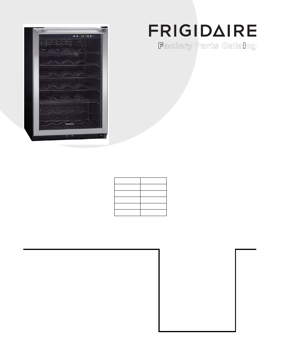 FRIGIDAIRE FFWC4222QS User Manual | 4 pages