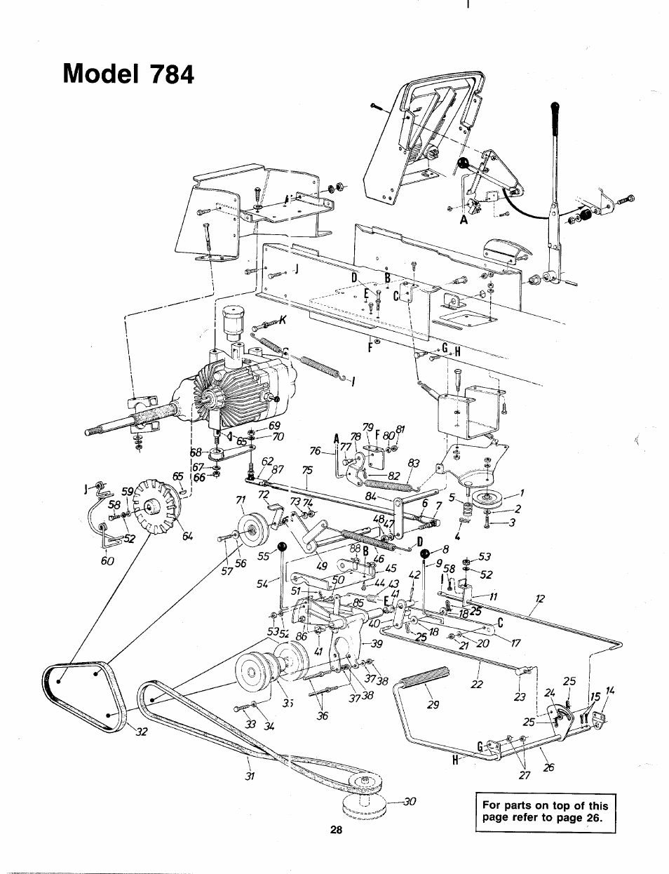 Model 784 | Bolens 138-784-401 User Manual | Page 28 / 36