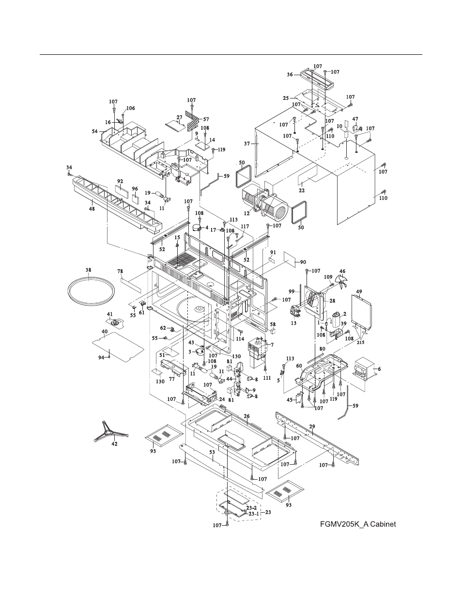 FRIGIDAIRE FGMV205KF User Manual | Page 4 / 8