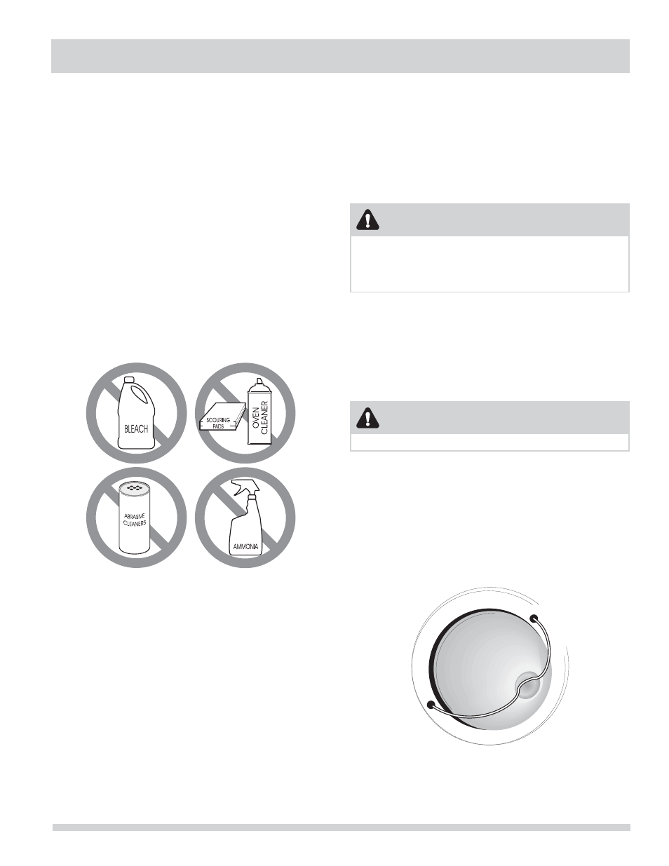 Care & cleaning, Caution | FRIGIDAIRE FGEF302TNF User Manual | Page 27 / 32