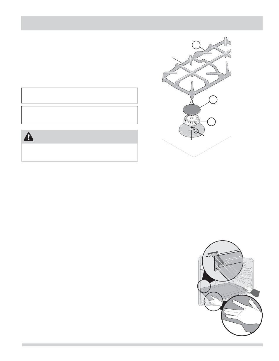 Care & cleaning, Caution | FRIGIDAIRE FPGF3685LS User Manual | Page 23 / 28