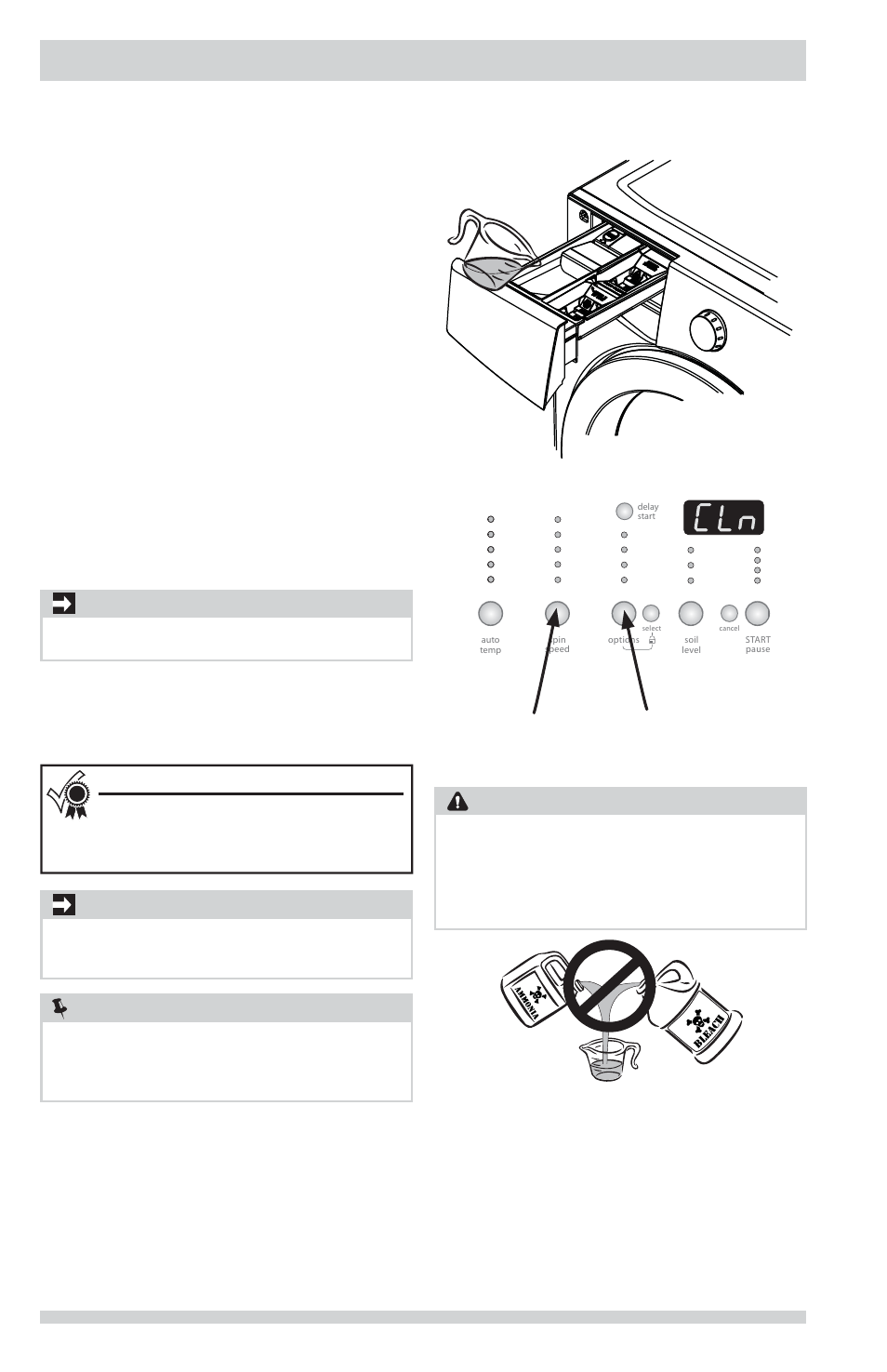 Care and cleaning, Important, Warning | FRIGIDAIRE FFFW5000QW User Manual | Page 18 / 24