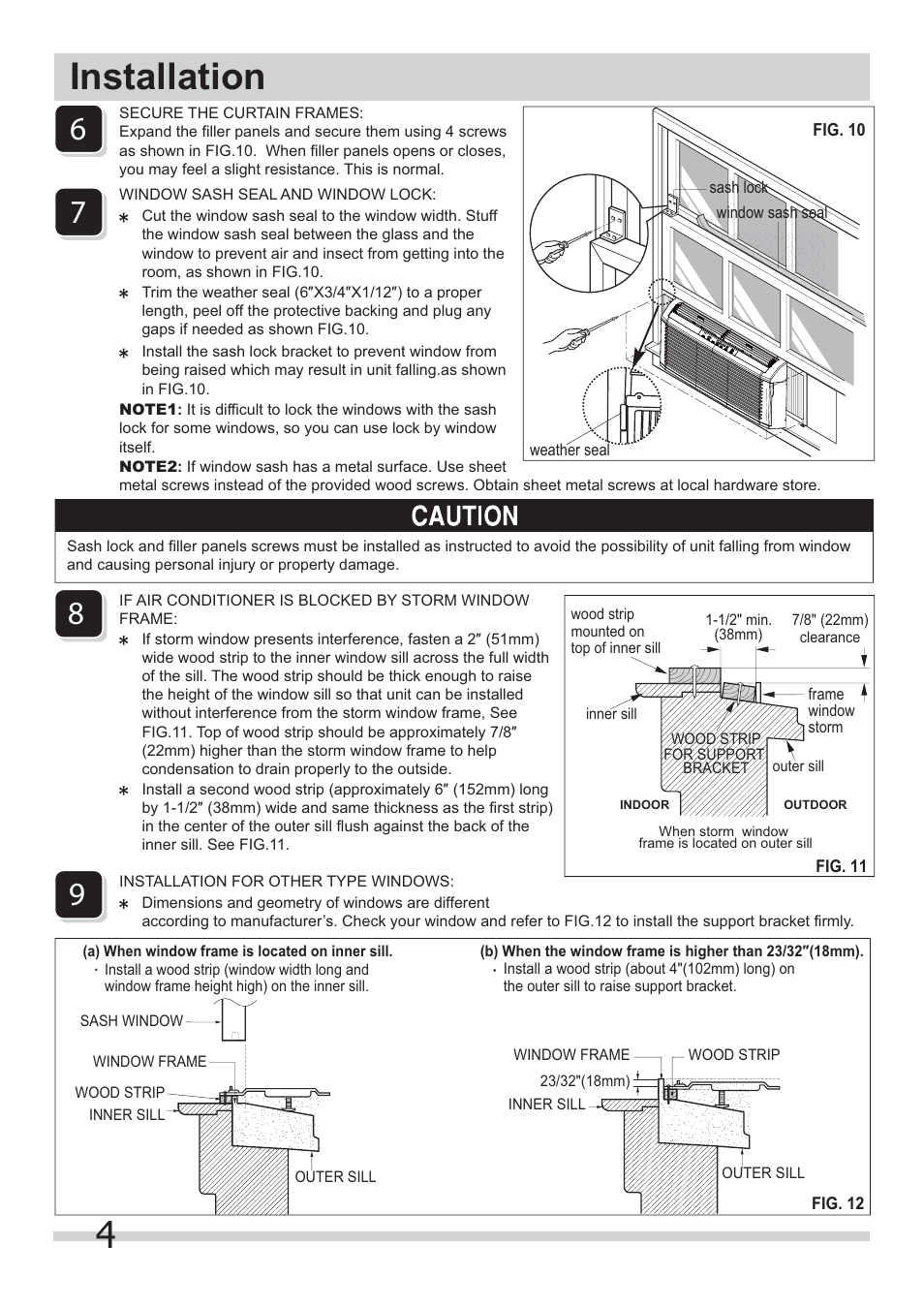 4installation, How to install | FRIGIDAIRE FRA064VU1 User Manual | Page 4 / 5