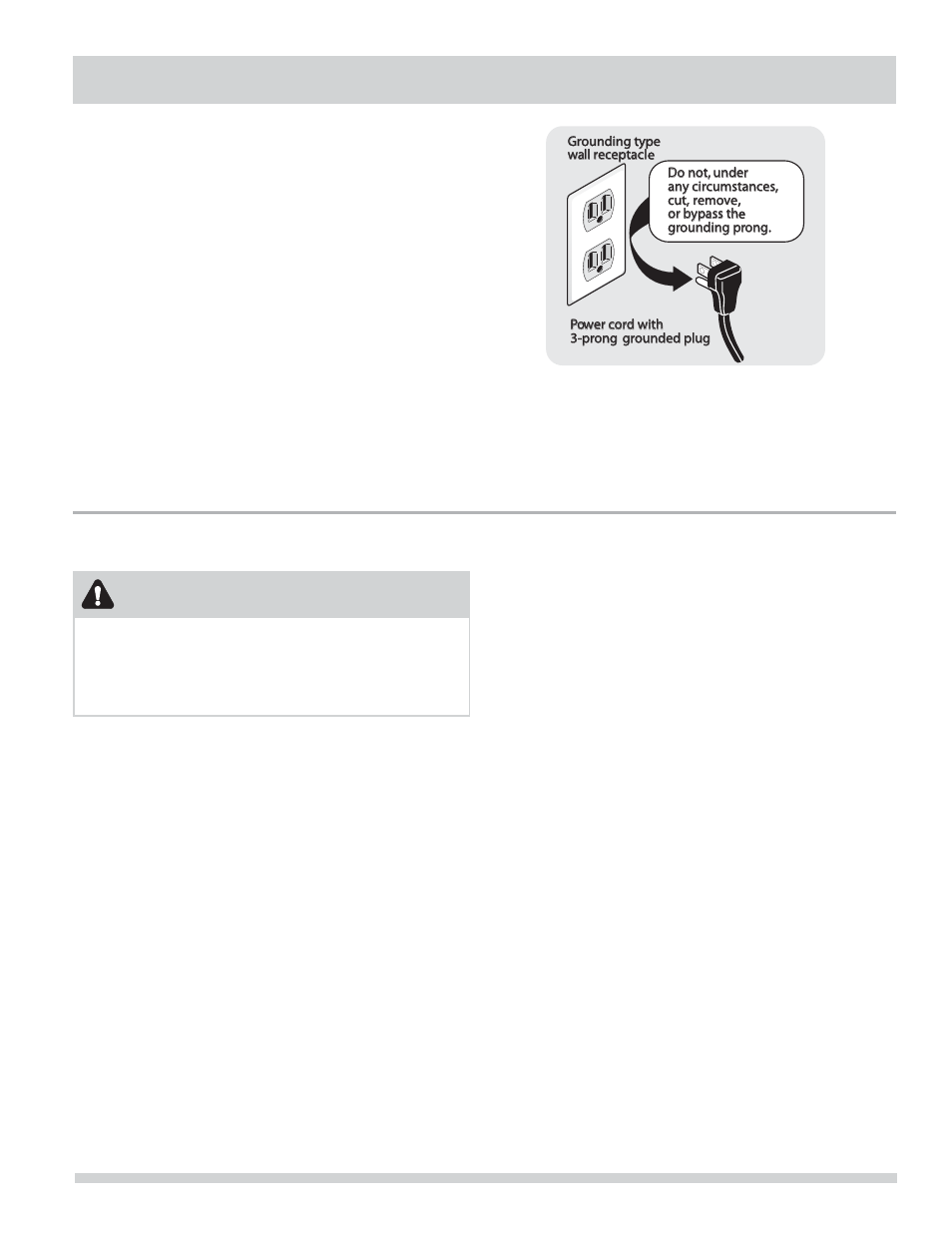 Installation requirements, Warning | FRIGIDAIRE FAQE7001LW User Manual | Page 5 / 48